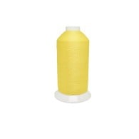 Bulk woolly Polyester Overlocking Sewing Thread 80 /5000M yellow